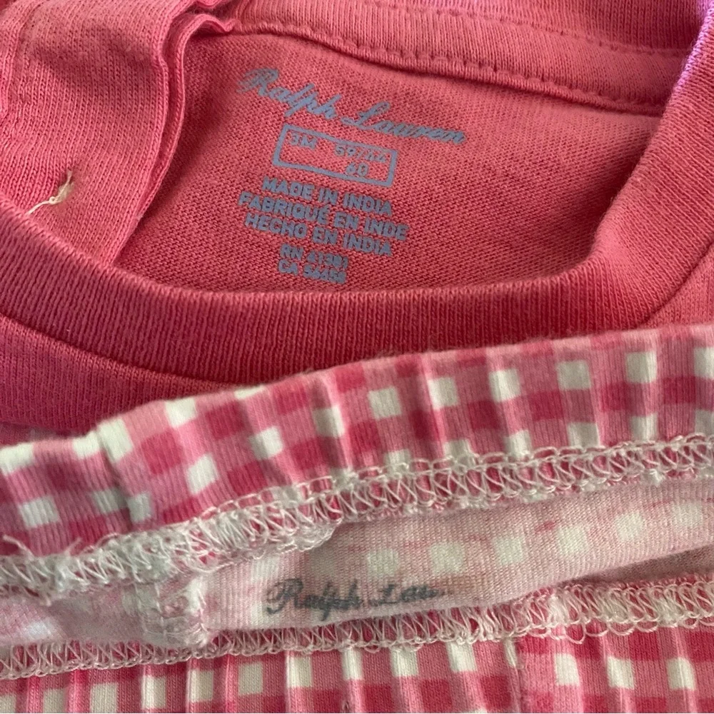 Ralph Lauren Baby Girl Matching Set